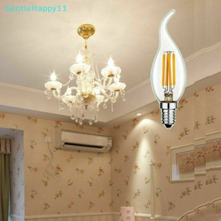 Gentlehappy หลอดไฟ E14 LED 2W 4W 6W 220V 240lm หรี่แสงได้ สไตล์เรโทร