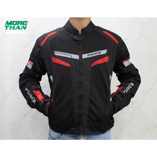 เสื้อแจ็คเก็ต/การ์ด Force รุ่น Air Road Jacket Black/Red