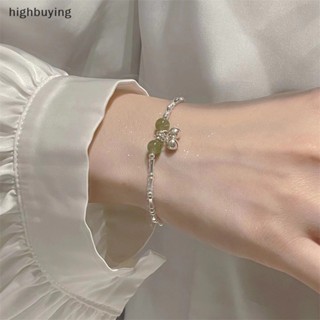 [highbuying] สร้างสรรค์ สีเงิน อารมณ์ สร้อยข้อมือ พร้อมกระดิ่ง แฟชั่น สไตล์จีน ไม้ไผ่ ยืดหยุ่น โซ่ข้อมือ สําหรับผู้หญิง ปาร์ตี้ เครื่องประดับ ใหม่ พร้อมส่ง