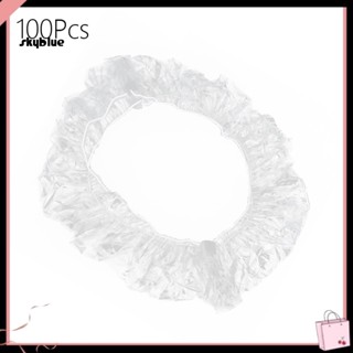 [Sy] ปลอกพลาสติกใส กันน้ํา แบบใช้แล้วทิ้ง สําหรับพวงมาลัยรถยนต์ 100 ชิ้น