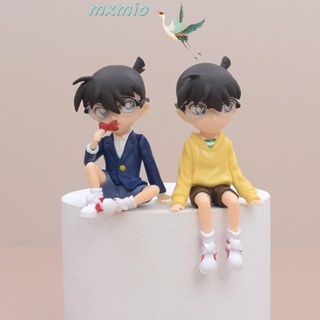 Mxmio โมเดลฟิกเกอร์ PVC รูปนักสืบโคนัน Shinichi สําหรับเก็บสะสม