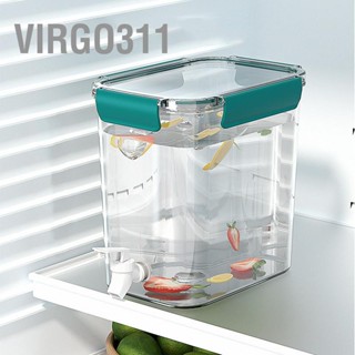 Virgo311 กาต้มน้ำเย็นความจุขนาดใหญ่ข้น Faucet Sealed หม้อเก็บเครื่องดื่มสำหรับห้องครัว