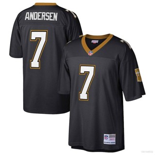 Yp2 NFL ใหม่ เสื้อกีฬาแขนสั้น ลายทีมฟุตบอล Orleans Saints Morten Andersen Retired พลัสไซซ์ PY2