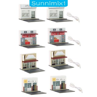 [Sunnimix1] โมเดลไดโอรามาจิ๋ว 1:64 สําหรับตกแต่งบ้านตุ๊กตา