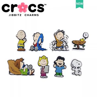 Jibbitz Crocs หัวเข็มขัด ลายการ์ตูน Snoopy Series 2023 สําหรับตกแต่งรองเท้า