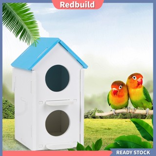 Redbuild|  รังนก แบบสองรู ขนาดใหญ่ ให้ความอบอุ่น อุปกรณ์เสริม สําหรับนกแก้ว