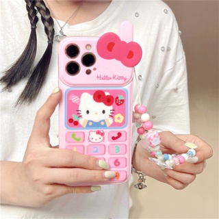 เคสโทรศัพท์มือถือ ซิลิโคนนิ่ม ลายการ์ตูนแมวน่ารัก สีชมพู สําหรับ Apple Iphone 14 11 12 13 pro max 13ProMax 11 12ProMax 14Pro