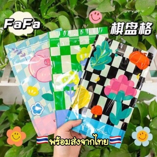 A183 สั่งขั้นต่ำ 5 ชิ้น ถุงซิปใส่ของ ลายน่ารัก ขนาด 13.5*13.5 ซม. พร้อมส่ง K.package