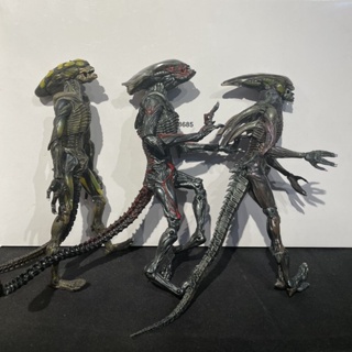 9.9 เหนื่อยมากNeca Alien กรดโค้ก น้ําตาลทรายดํา ของแท้ ขยับได้ 27 ซม. RQ6X