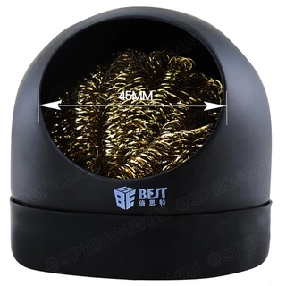 BST-233 ฝอยทองเหลือง ทำความสะอาดปลายหัวแร้ง Wire With Stand Set Welding Soldering Solder Iron Tip Cleaner Cleaning St...