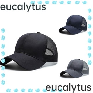 Eucalytus1 หมวกเบสบอล ตาข่าย คุณภาพดี หมวกกันแดด หมวกรถบรรทุก หมวกกีฬา