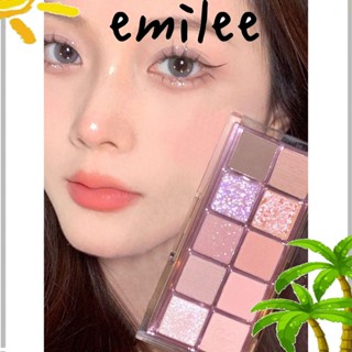 Emilee พาเลทอายแชโดว์ กลิตเตอร์ เพชร 10 สี สําหรับผู้หญิง