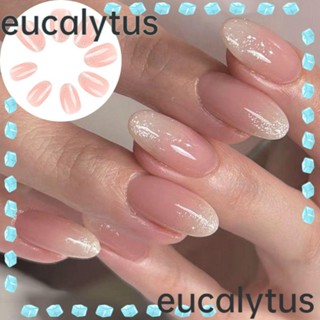 Eucalytus1 เล็บปลอม ถอดได้ กดบนเล็บ เล็บปลอม ฝรั่งเศส