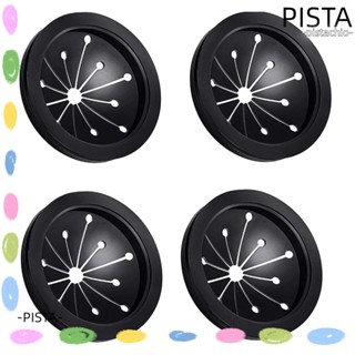 PISTA ที่ทิ้งขยะ สีดํา อุปกรณ์เสริม สําหรับอ่างล้างจาน 4 ชิ้น