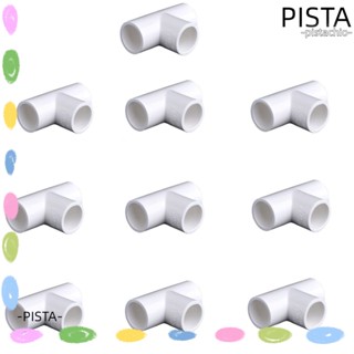 Pista อะแดปเตอร์ท่อ PVC ทรงกลม 6 จุด 3/4 นิ้ว ป้องกันการกัดกร่อน สีขาว 10 ชิ้น