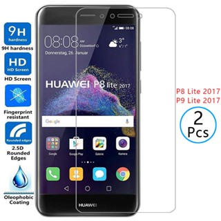 ฟิล์มกระจกนิรภัยกันรอยหน้าจอ สําหรับ huawei p8 p9 lite 2017 p 8 9 light p8lite p9lite 2017