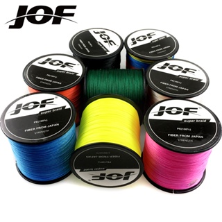 Jof สายเอ็นตกปลา PE แบบถัก 18-96LB 8.2-44 กก. 300 ม. 8 เส้น