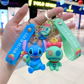 Brightstar พวงกุญแจ ตุ๊กตาการ์ตูนดิสนีย์ Stitch แฟชั่น สําหรับเด็ก