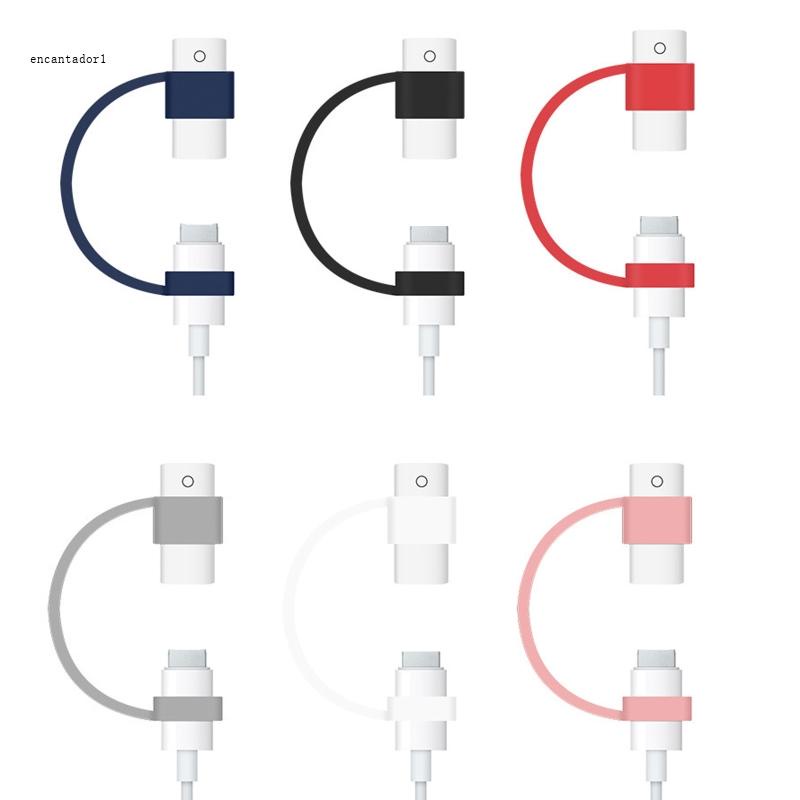 Soft Case For USB-C Pencil Anti-loss Charging Cable Adapter Tether Sleeve Covers