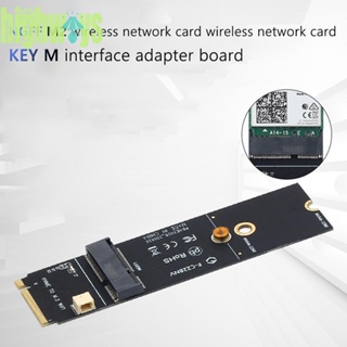 อะแดปเตอร์การ์ดไวไฟ M.2 M Key เป็น NGFF A + E Key Slot PCIe สําหรับ AX200 9260AC [highways.th]