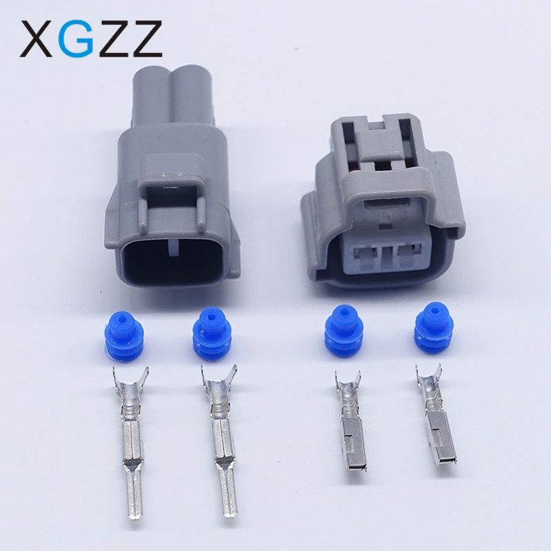 Xg70216-2.2-11/21 2 ขาไฟตัดหมอกรถยนต์ปลั๊กสายรัด Sumitomo Connector พร้อมเทอร์มินัลและซีลยาง 90980-11486