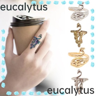 Eucalytus1 ห่วงตะขอถักโครเชต์ ถักนิตติ้ง ถักนิตติ้ง แบบหลายรูปแบบ พร้อมเกลียว เปิดนิ้ว ด้ายขนสัตว์ อุปกรณ์เสริม สําหรับถักนิตติ้ง