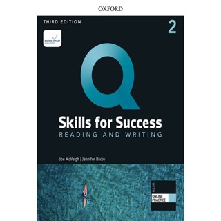 Bundanjai (หนังสือเรียนภาษาอังกฤษ Oxford) Q : Skills for Success 3rd ED 2 : Reading and Writing : Student Book +iQ