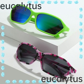 Eucalytus1 Y2k แว่นตากันแดด ป้องกัน UV400 สไตล์เรโทร สําหรับผู้หญิง