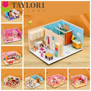 Taylor1 โมเดลจิ๊กซอว์กระดาษ 3D สามมิติ DIY ของเล่นสําหรับเด็กผู้ชาย ผู้หญิง