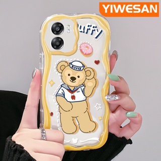 เคสโทรศัพท์มือถือแบบนิ่ม กันกระแทก ลายการ์ตูนหมี Duffy สําหรับ OPPO A57 2022 A77 2022 A57s A77E A77S