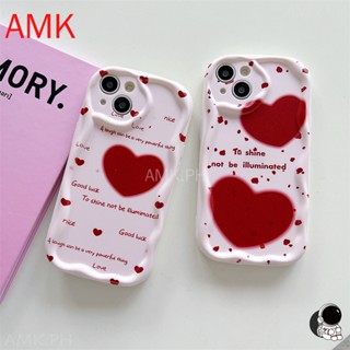 Amk เคสโทรศัพท์มือถือแบบใส ลายหัวใจ 3D สําหรับ OPPO A96 A76 A17 A17K A16K A16E A16 A15 A15S A94 A93 A78 A74 A95 A57 A55 A54 A5 A9 Reno 8T 7Z 8Z 7 8 6 4 5 lite 5G เคส STNYK