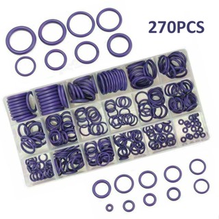 New 270pcs R134a Automotive Air Conditioning Sealing Ring Set A/C System O-Ring