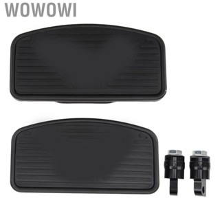 Wowowi Rear Passenger Floorboard  Motorcycle Foot Rest Pedal Easy Install  Impact Enhanced Safety for 883 1200