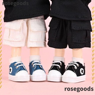 Rosegoods1 รองเท้าผ้าใบลําลอง อุปกรณ์เสริม สําหรับตุ๊กตา