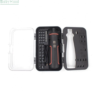 【Big Discounts】41 In 1 Precision Electric Screwdriver Bit Alloy Steel USB Rechargable Repair#BBHOOD