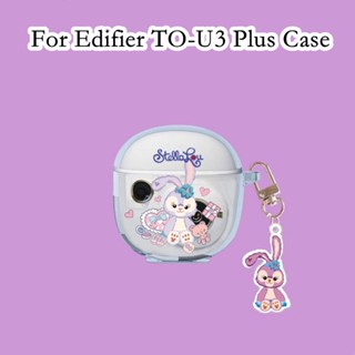 【จัดส่งด่วน】เคสหูฟัง แบบนิ่ม ลายการ์ตูน สําหรับ Edifier TO-U3 Plus Edifier TO-U3 Plus