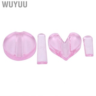 Wuyuu Nail Metal Curve Making Mold Slice Embossed Safe For Creating