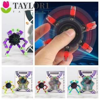 Taylor1 ของเล่น Fidget Spinner เรืองแสง ช่วยบรรเทาความเครียด สําหรับเด็ก