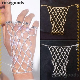 Rosegoods1 สร้อยข้อมือ ประดับพลอยเทียม เครื่องประดับแฟชั่น