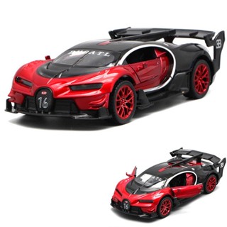 [พร้อมส่ง] โมเดลรถยนต์ 1: 32 Bugatti GT อัลลอย พร้อมไฟเอฟเฟคเสียง ACZM