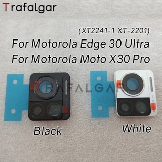 ฝาครอบเลนส์กล้องด้านหลัง แบบเปลี่ยน สําหรับ Motorola Edge 30 Ultra Moto X30 Pro XT2241-1 XT-2201