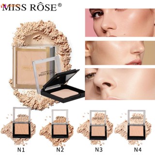 Miss Rose Beauty Makeup Natural Lasting Waterproof Oil Control Powder Cake แป้งเค้กแต่งหน้าแบบเปียกและแห้ง veemm