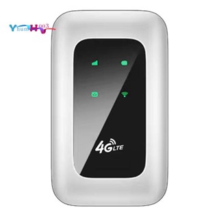 โมเด็มไวไฟไร้สาย 4G MiFi 4G MiFi 2100MAh ขนาดพกพา สําหรับรถยนต์