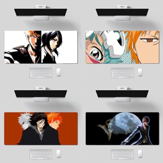 Bleach Ichigo Kurosaki แผ่นรองเมาส์ แบบยาง ขนาดใหญ่ สําหรับเล่นเกม แล็ปท็อป โต๊ะทํางาน