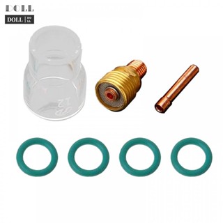 ⭐24H SHIPING ⭐7Pcs #12 Py rex Glass Cup Kit Stubby Collets Body Gas Lens For Wp-9/20/25