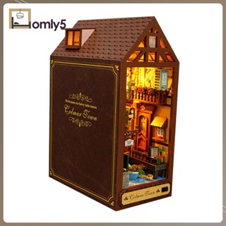 [Homyl5] หนังสือไดโอราม่า พร้อมเฟอร์นิเจอร์ แฮนด์เมด DIY สําหรับเด็ก บ้านตุ๊กตา