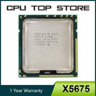 โปรเซสเซอร์ CPU Intel Xeon X5675 3.06GHz 12M Cache Hex 6 SIX Core LGA 1366 SLBYL