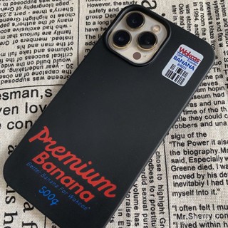 เคสโทรศัพท์มือถือแบบแข็ง กันกระแทก ลายภาษาอังกฤษ สีดําวาว สําหรับ iPhone 14promax 13Pro 12mini 11 x xr xsmax 78plus