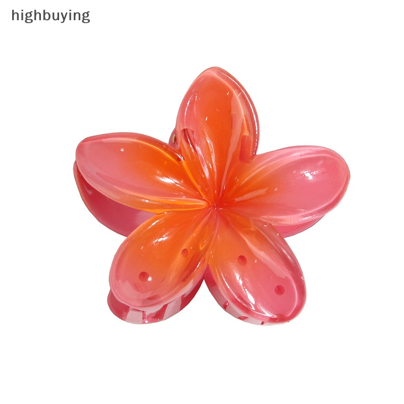 [highbuying] กิ๊บติดผม ดอกไม้ พลัมเมอเรีย สร้างสรรค์ วินเทจ ที่มีสีสัน ดอกไม้ คว้า คลิป สําหรับผู้หญิง แฟชั่น เครื่องประดับผม ผ้าโพกศีรษะ ผ้าโพกศีรษะ ใหม่ พร้อมส่ง