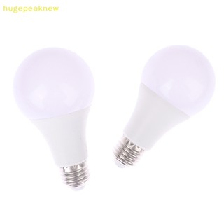 Hugepeaknew หลอดไฟสปอตไลท์ LED E27 5W 7W 9W 12W 15W 18W สีขาวอบอุ่น